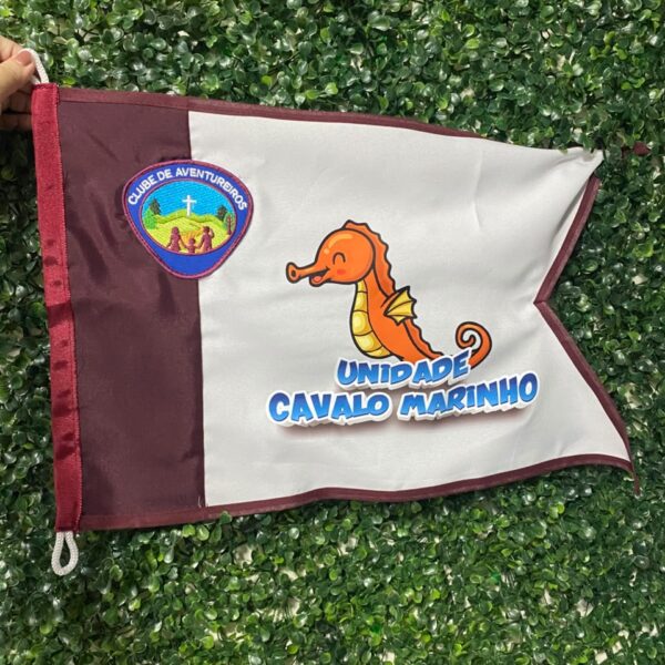 Bandeirim Personalizado para Unidade de Desbravadores e Aventureiros