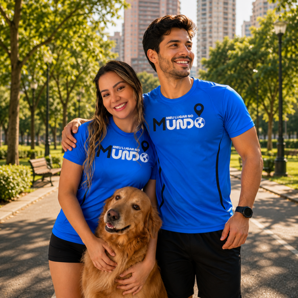 Camisa Jovem 2026 – O Meu Lugar no Mundo | Dry Fit Plus