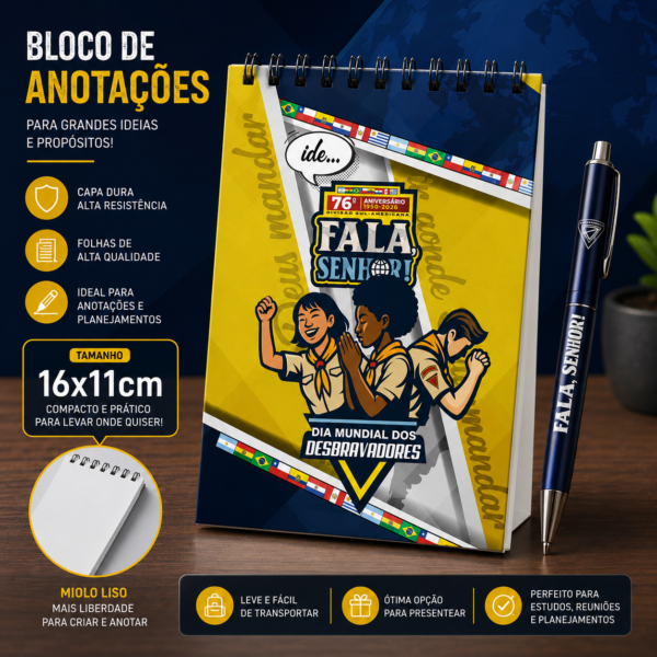 BLOQUINHO PERSONALIZADO