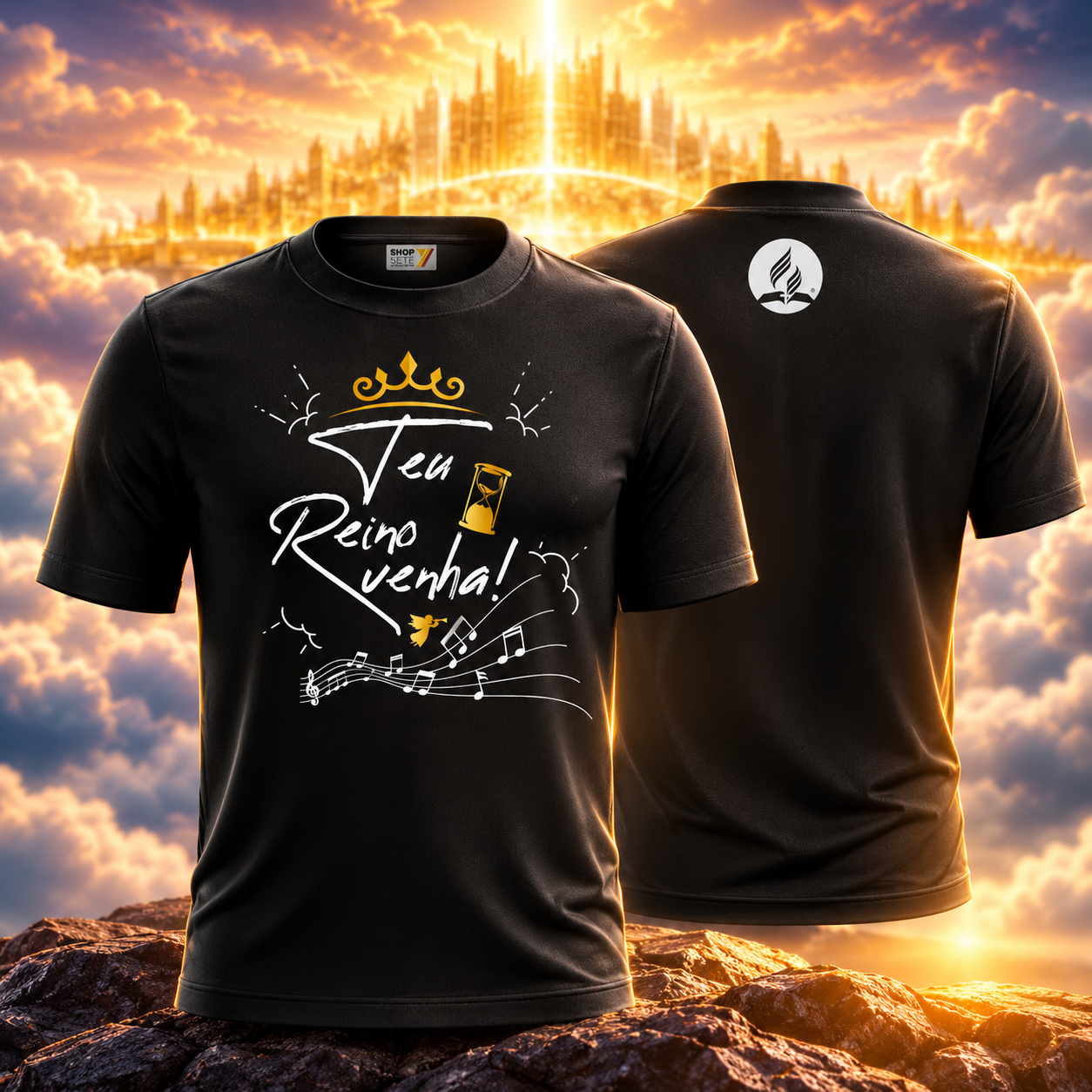 Camiseta "Teu Reino Venha"