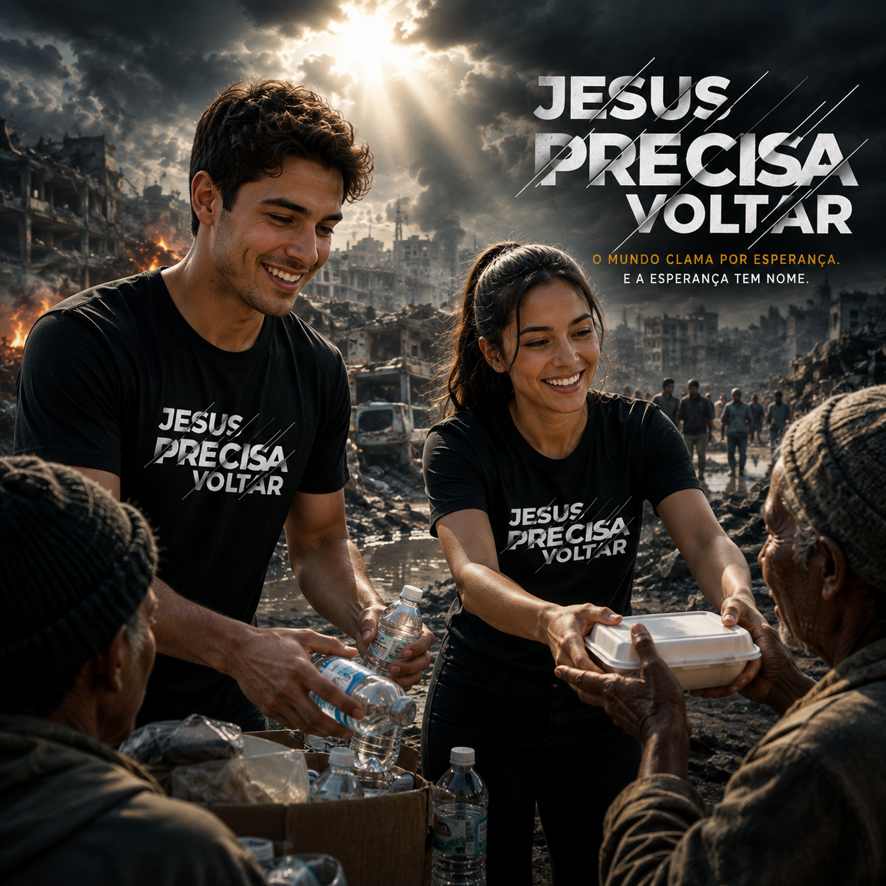 Camiseta "Jesus Precisa Voltar" - Imagem 2