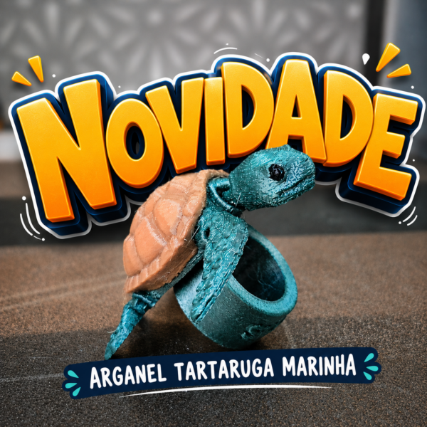 Arganel Tartaruga Marinha