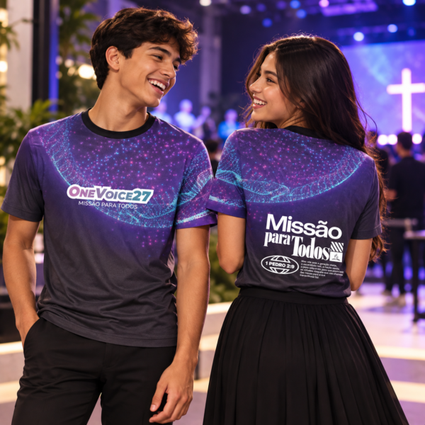 CAMISA ONE VOICE 27 — MISSÃO PARA TODOS