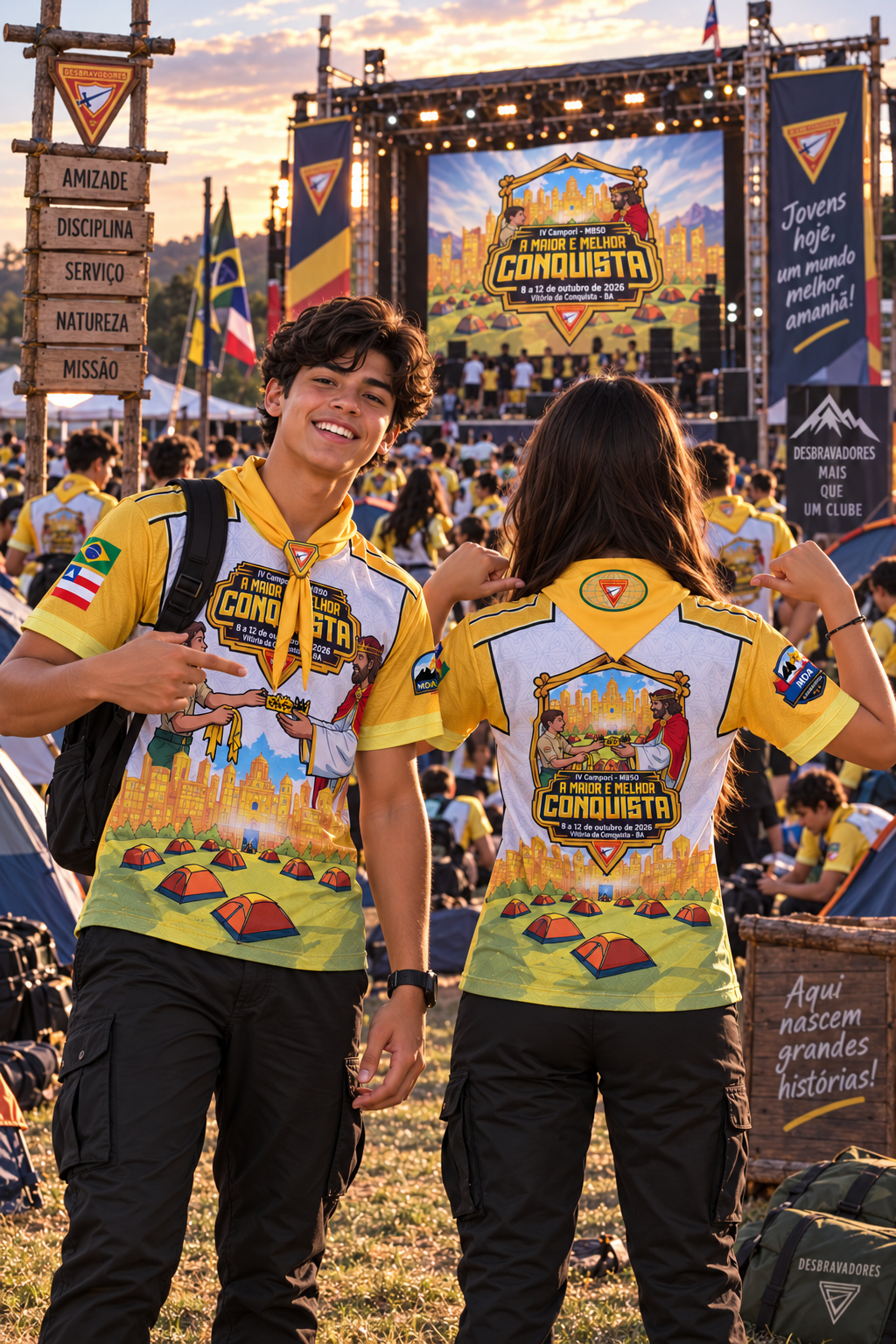 Camisa Oficial IV Campori MBSO — A Maior e Melhor Conquista - Imagem 4