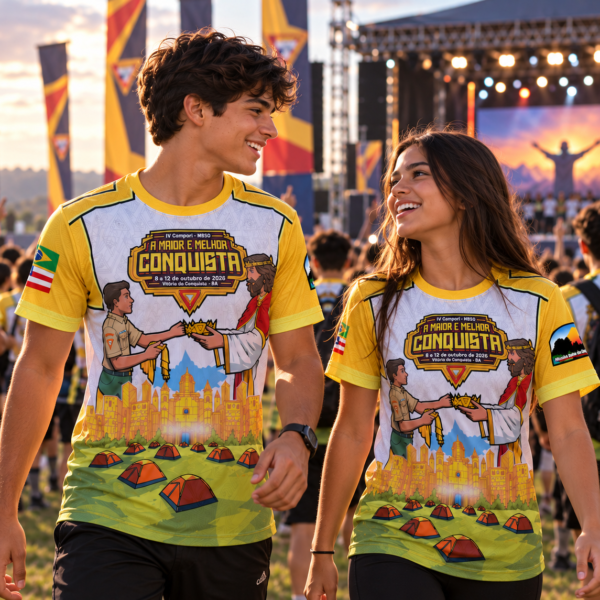 Camisa Oficial IV Campori MBSO — A Maior e Melhor Conquista
