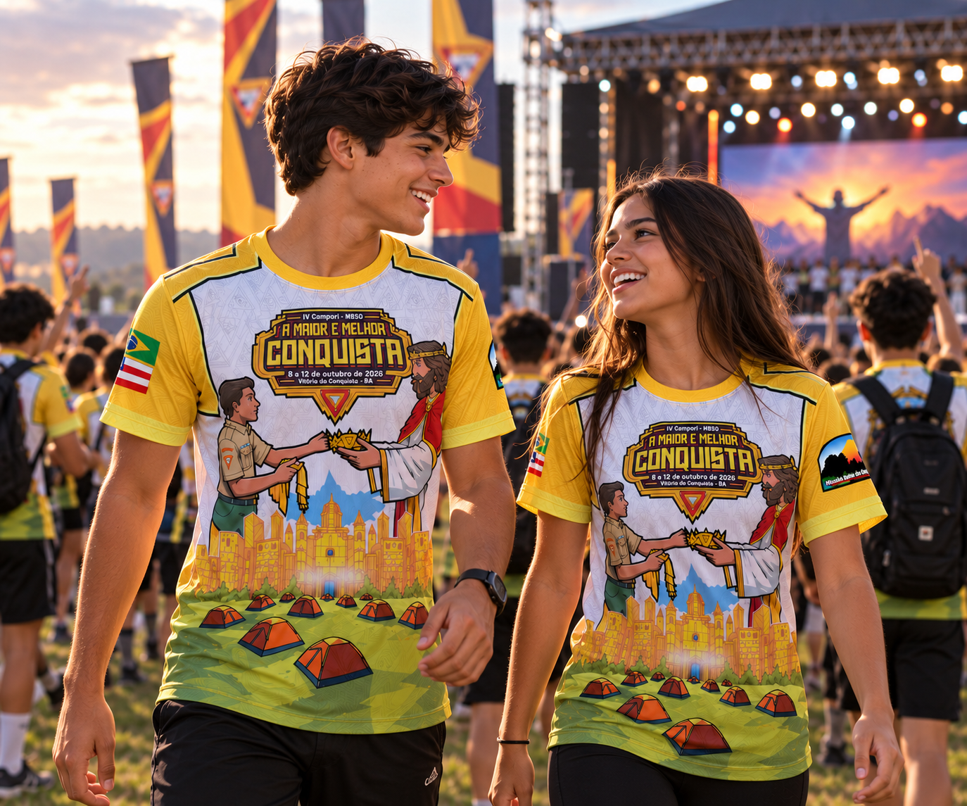 Camisa Oficial IV Campori MBSO — A Maior e Melhor Conquista