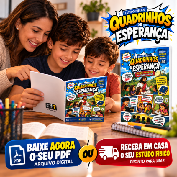 📖✨ Quadrinhos de Esperança - PDF Baixável